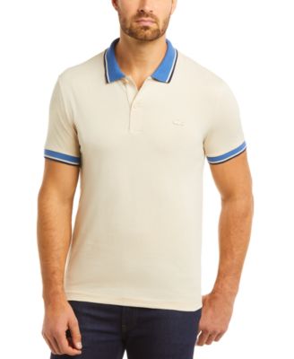 Lacoste Men's Solid Polo Shirt, Created ...